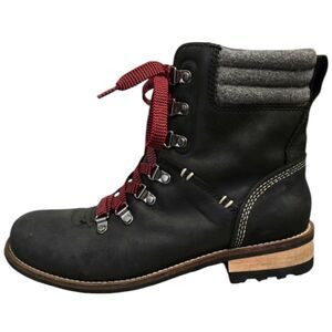 KODIAK Black Waterproof Boots Womens Size 8 SURREY Insulated Winter Boots